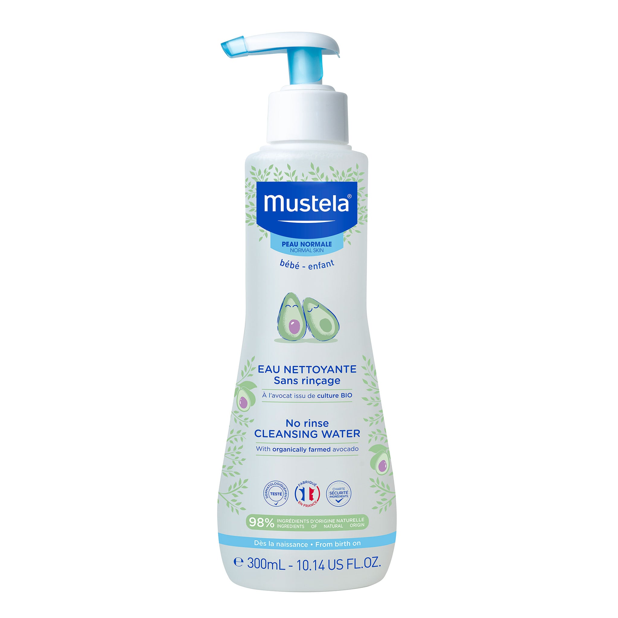 Eau Nettoyante Sans Rinçage 300ml - Mustela – CLÉMENT