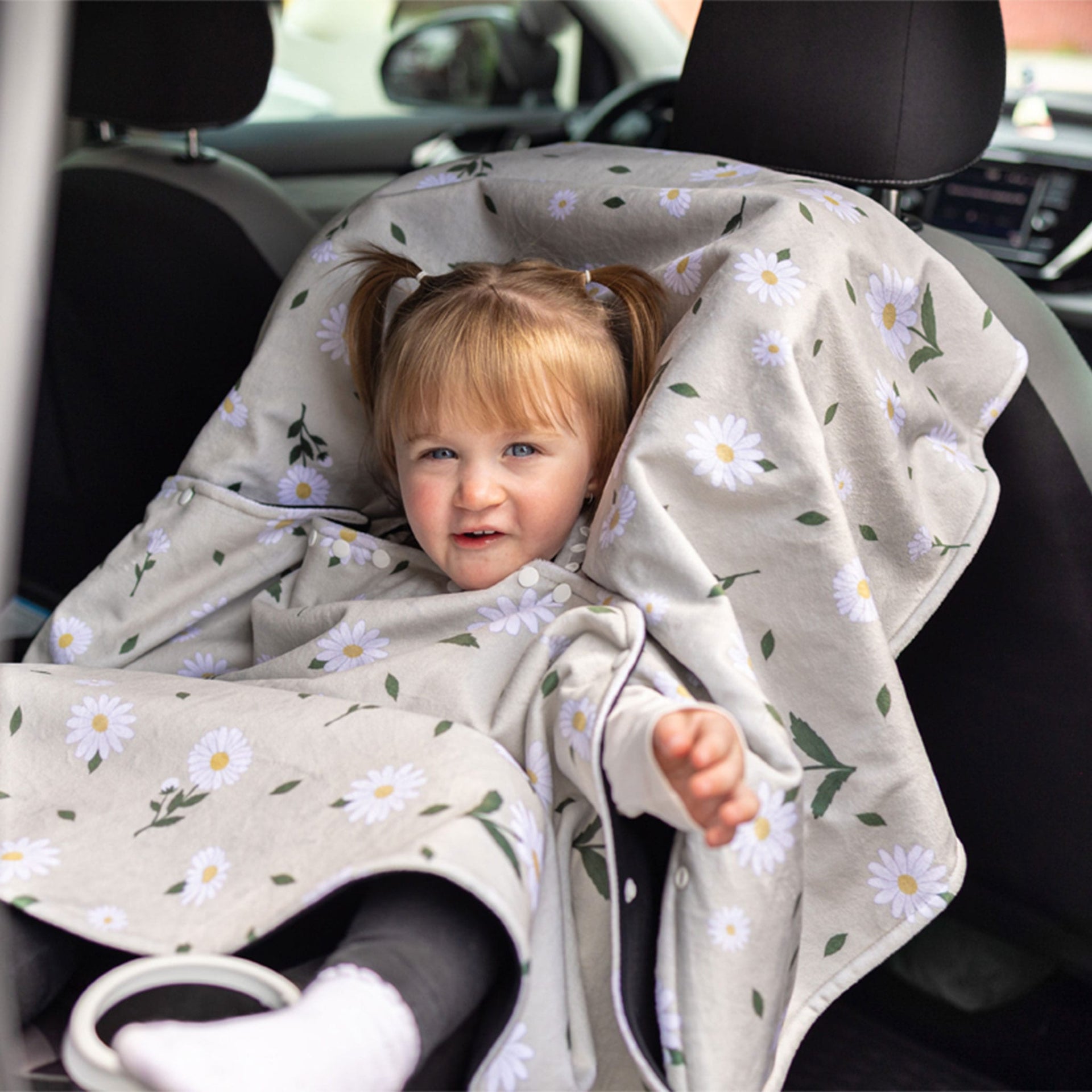 summer infant car seat poncho Poncho pour Siège d'Auto 0-6ans - Marguerite