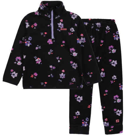 Ensemble Polar Fleurs 2-14ans-Nano-Noir-2-NAN-BUWP604-F26-CLÉMENT