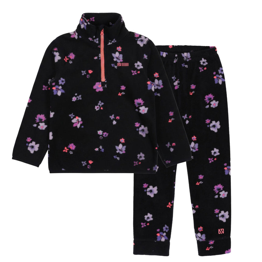 Ensemble Polar Fleurs 2-14ans