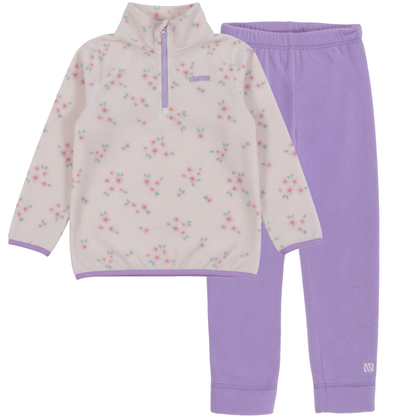 Ensemble Polar Petites Fleurs 2-14ans-Nano-Ivoire-2-NAN-BUWP606-F26-CLÉMENT