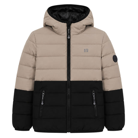 Manteau Matelassé Beige 12-24mois-Nano-Beige-12 m-NAN-F26M1251-1B-CLÉMENT