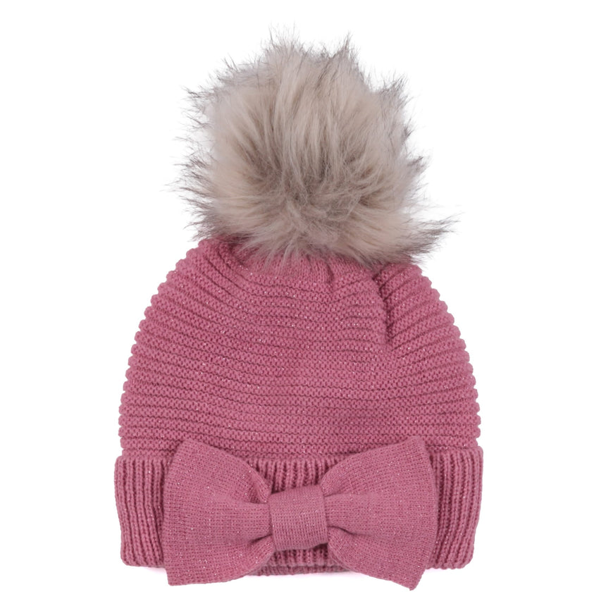 Tuque Tricot Boucle 7-14ans-Nano-Rose-7-14 ans-NAN-F26TU1252-3-CLÉMENT