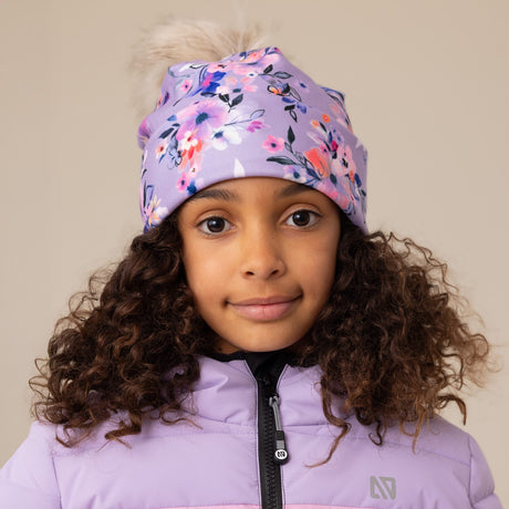 Tuque Coton Fleurs 7-14ans-Nano-NAN-F26TUJ500-L-CLÉMENT
