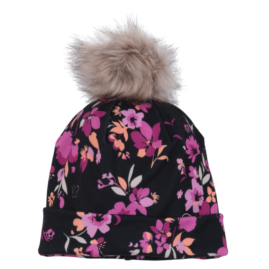 Tuque Coton Fleurs 7-14ans-Nano-NAN-F26TUJ500-N-CLÉMENT