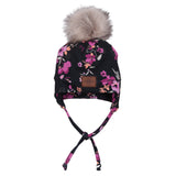 Tuque Fleurs 12-24mois-Nano-Noir-12-24 m-NAN-F26TUJO5001N-CLÉMENT