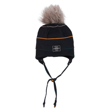 Tuque Coton Rayée 12-24mois-Nano-Noir-12-24 m-NAN-F26TUJO501-1-CLÉMENT