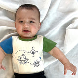 Cache-couche Trésor 3-24mois