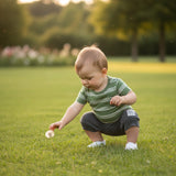 Charcoal Evolutive Short 3-24m