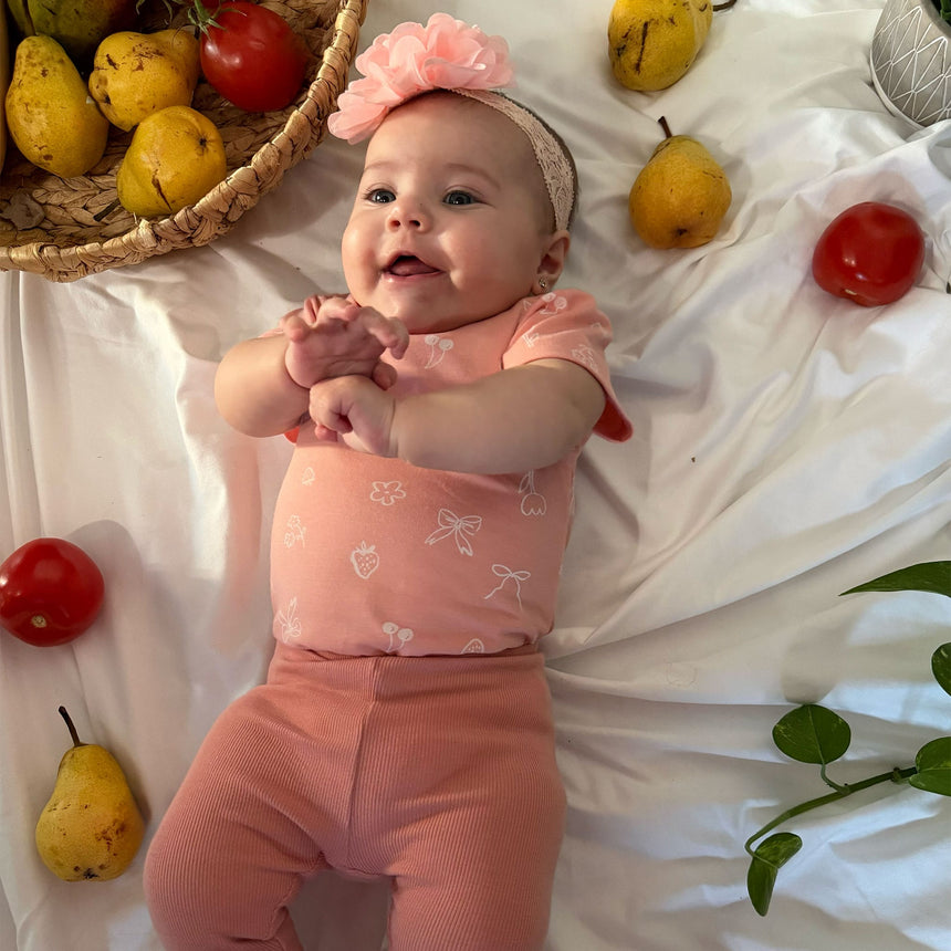 Cache-couche Floral 3-24mois