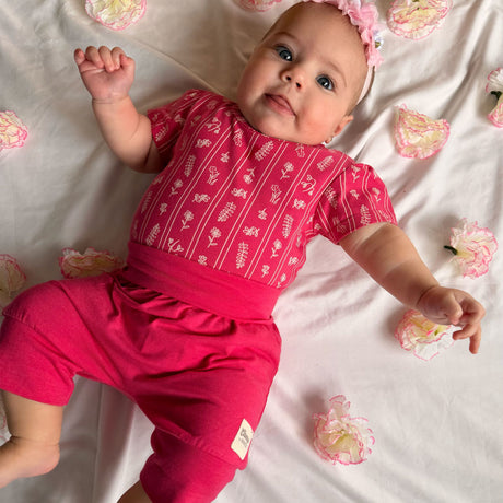 Fuchsia Evolutive Short 3-24m