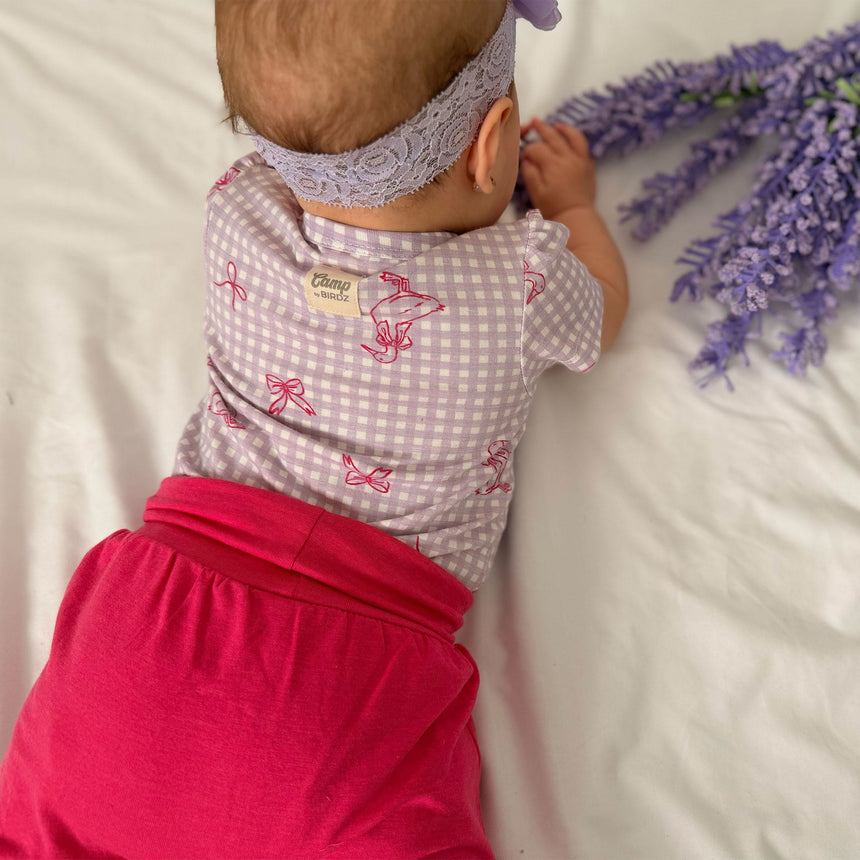 Fuchsia Evolutive Short 3-24m