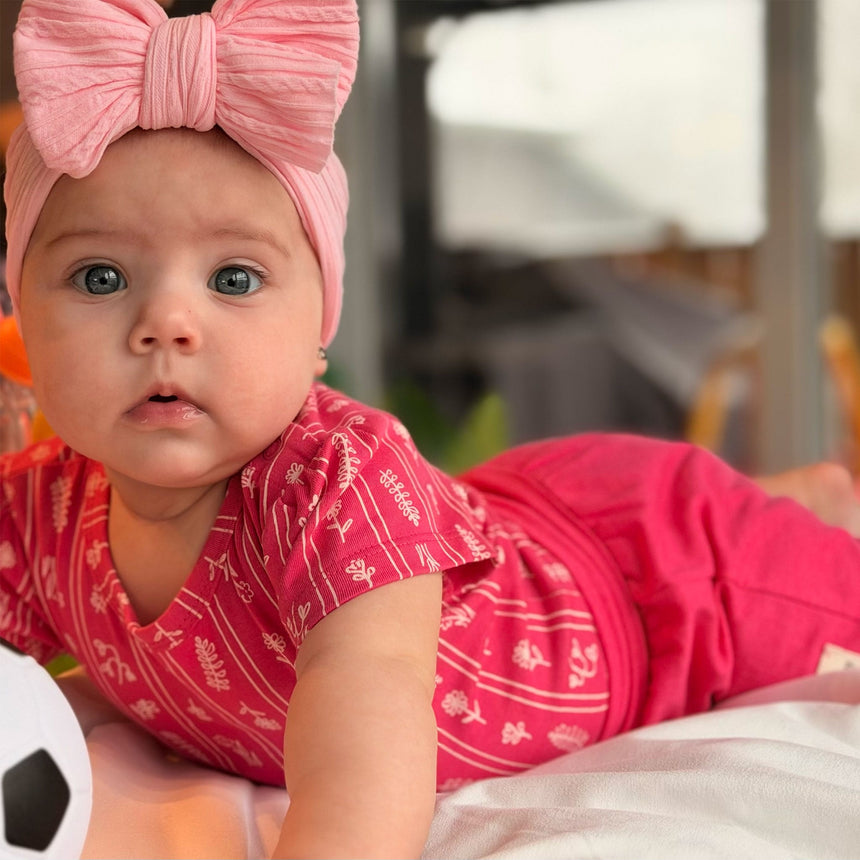 Fuchsia Evolutive Short 3-24m