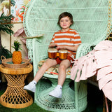 Safari Striped T-Shirt 2-8y