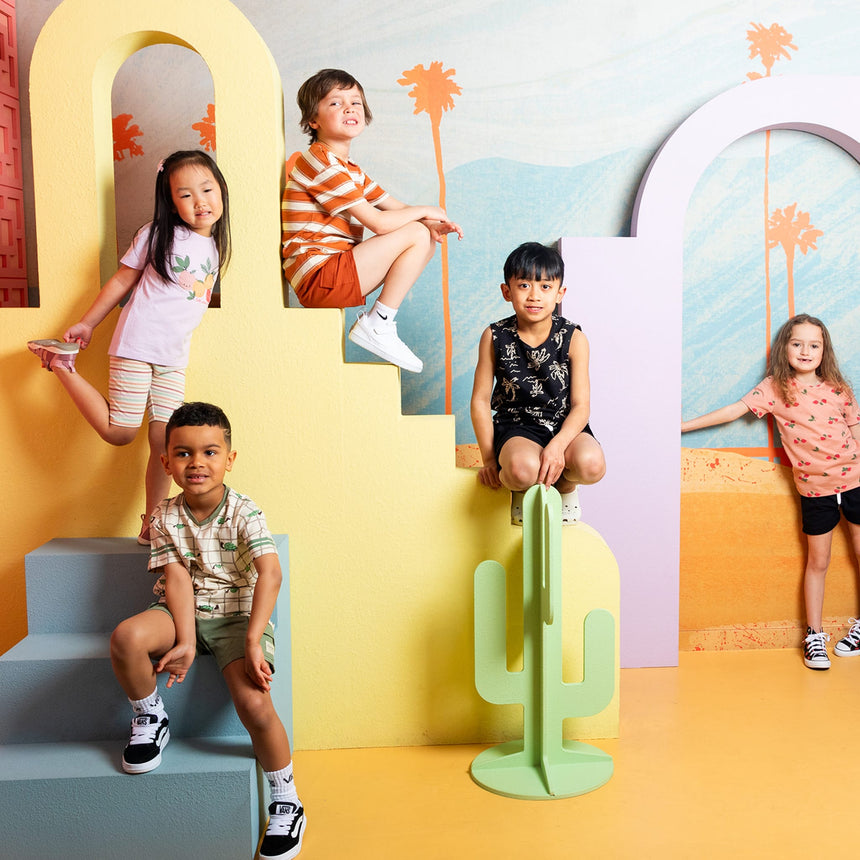Safari Striped T-Shirt 2-8y