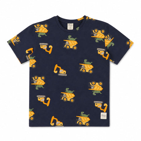 T-shirt Marine Dino 2-8ans-Camp by Birdz-Marine-2-NAS-CLSPKB391-DD-CLÉMENT