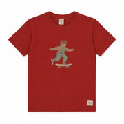 T-shirt Skateboard 2-8ans-Camp by Birdz-Bordeaux-2-NAS-CLSPKB391-RD-CLÉMENT