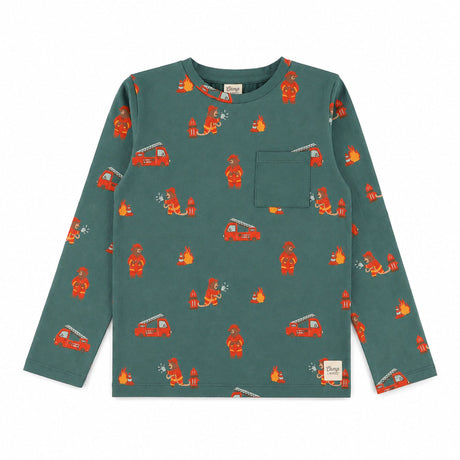 T-shirt Pompier 2-8ans-Camp by Birdz-Sarcelle-2-NAS-CLSPKB392-JF-CLÉMENT