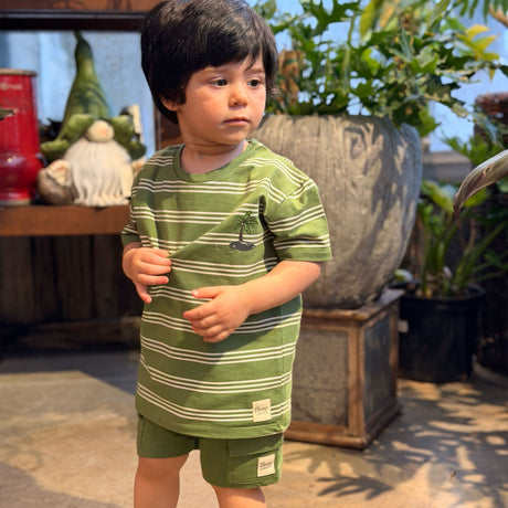 T-shirt Rayé Ile 2-8ans