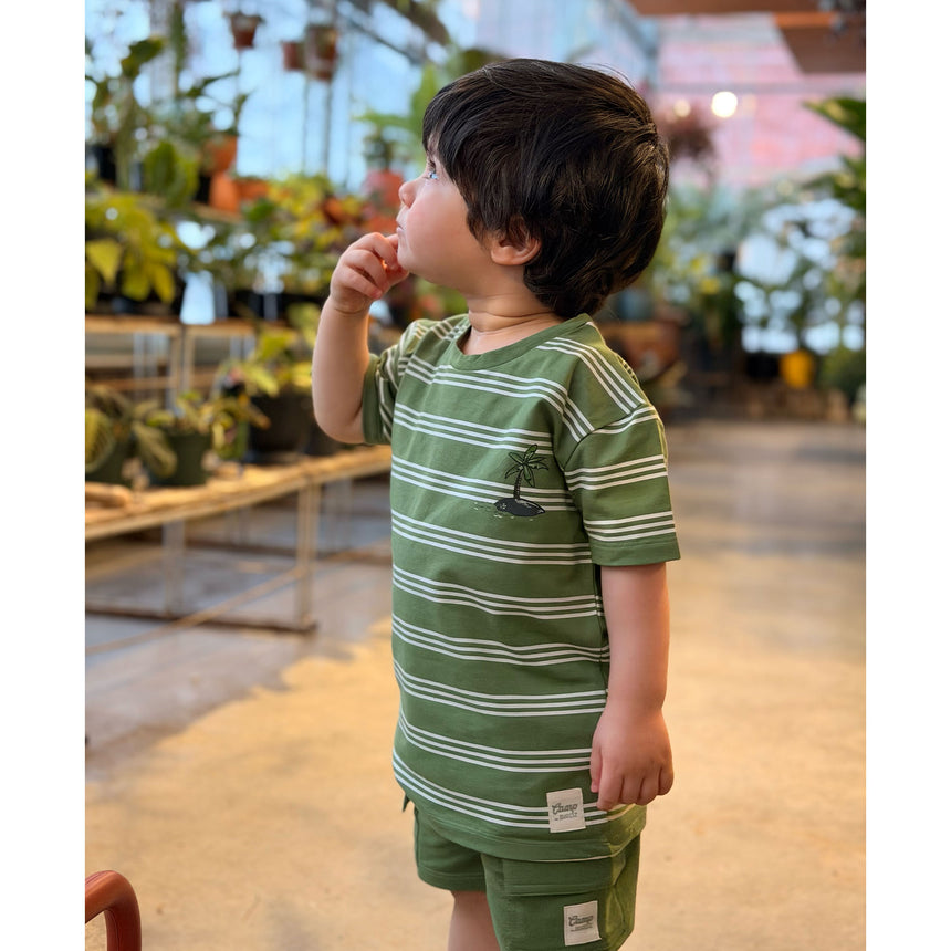 Island Striped T-shirt 2-8y