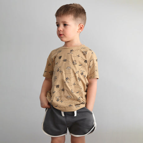 T-shirt Chasses Aux Trésor 2-8ans-Camp by Birdz-NAS-CLSPKB670-TR-CLÉMENT