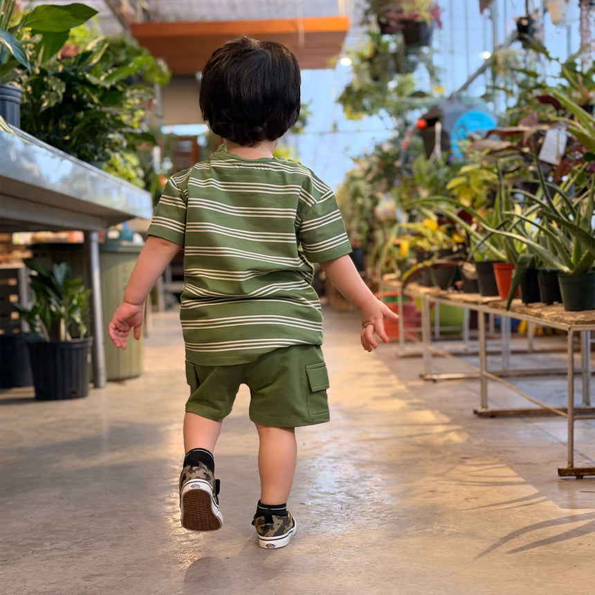 Short Cargo Vert 2-8ans
