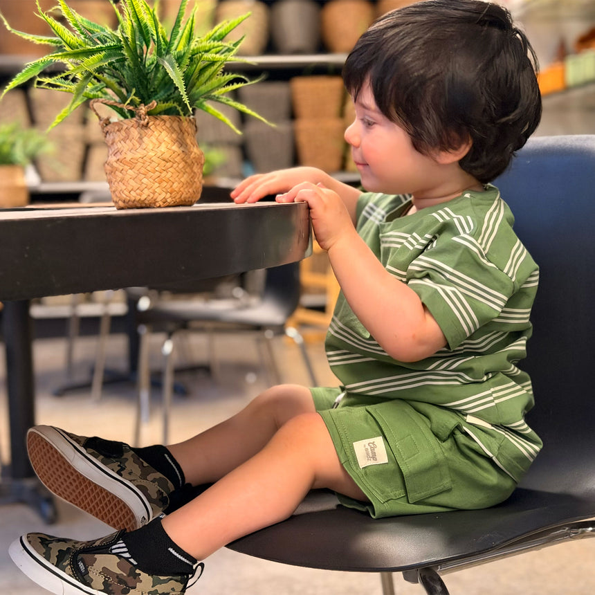 Short Cargo Vert 2-8ans