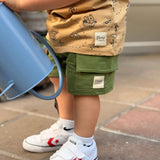 Short Cargo Vert 2-8ans
