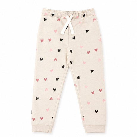 Pantalon Ouaté Coeurs 2-8ans-Camp by Birdz-Beige-2-NAS-CLSPKG295-OA-CLÉMENT