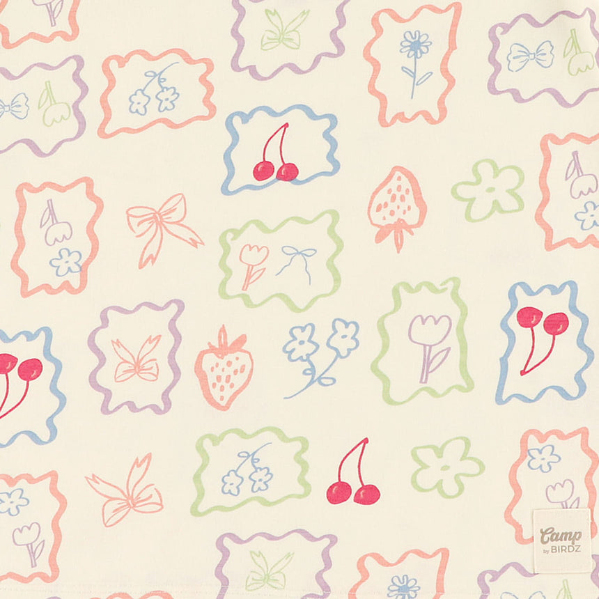 T-shirt Carte Postale 2-8ans-Camp by Birdz-NAS-CLSPKG677-BP-CLÉMENT