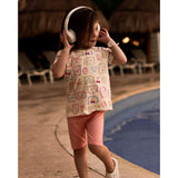 T-shirt Carte Postale 2-8ans-Camp by Birdz-NAS-CLSPKG677-BP-CLÉMENT