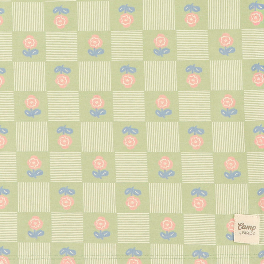 T-shirt Carreaux Floral 2-8ans-Camp by Birdz-NAS-CLSPKG677-GF-CLÉMENT
