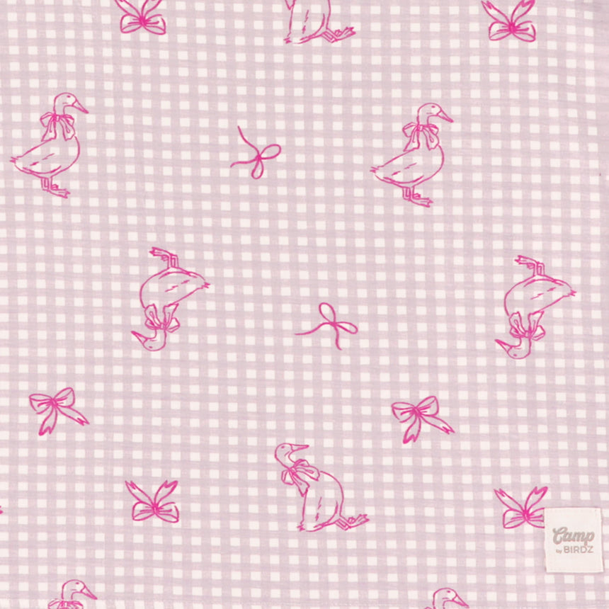 T-shirt Vichy Canard 2-8ans-Camp by Birdz-NAS-CLSPKG677-PD-CLÉMENT