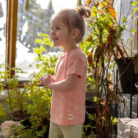 T-shirt Floral 2-8ans