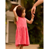 Robe Rayée Fleurs 2-8ans