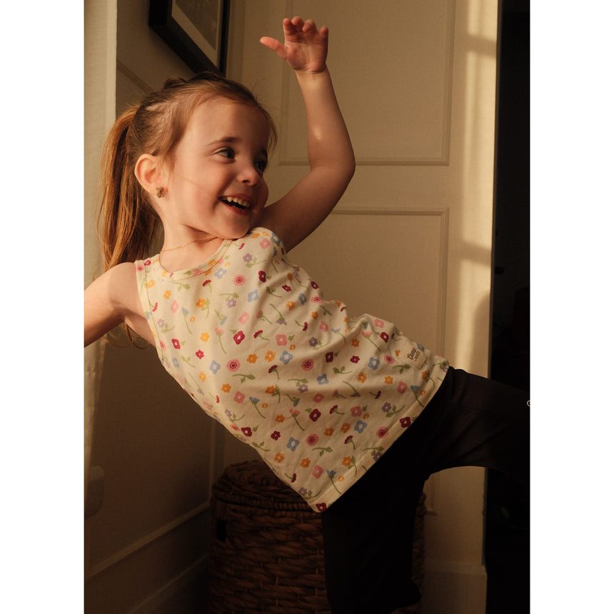 Camisole Fleurs 2-8ans-Camp by Birdz-NAS-CLSPKG685-BG-CLÉMENT