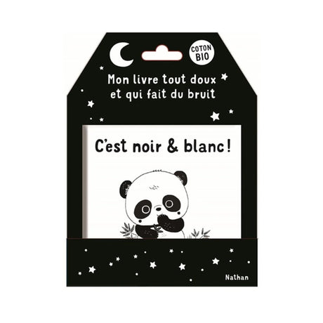 C'est Noir&blanc! Mon Livre Tout Doux et Qui fait du Bruit-Nathan-NHN-782095058319-CLÉMENT