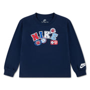 T-shirt Manches Longues Nike Graphique 2-4t-Nike-Marine-2T-NIK-76P340-U90-CLÉMENT