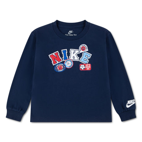 T-shirt Manches Longues Nike Graphique 2-4t-Nike-Marine-2T-NIK-76P340-U90-CLÉMENT