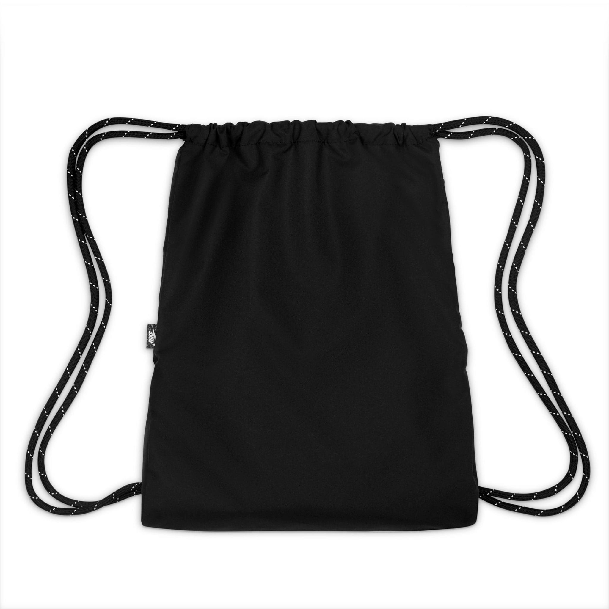 ★ DIAGONAL★ DRAWSTRING LIGHT BAG black DA251B04BK large rectangular drawstring shoulder bag - Black | Monki DK