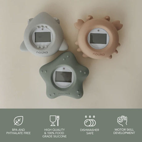 Thermomètre de Sécurité Pour Baignoire Crabe - Blush-Nouka-NOU-Therm01-CLÉMENT