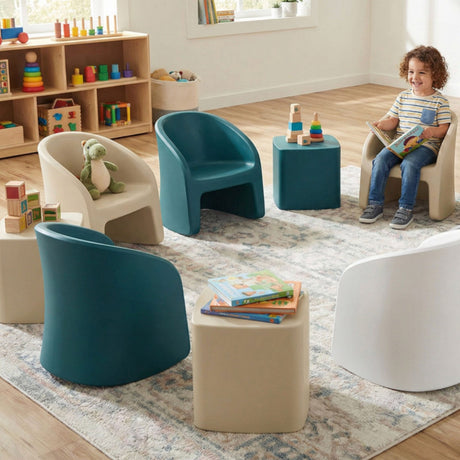Chaise Berçante Enfant - Jaune-Odem Solution-ODM-BI60066-CLÉMENT