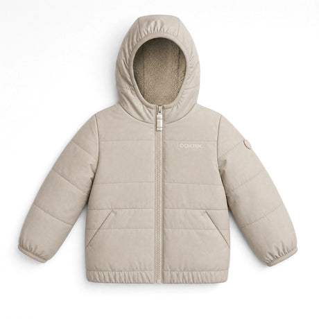 Manteau Réversible Aleya 6-24mois-Ookpik-Taupe-6-12 m-OOK-ALEYA-1T-CLÉMENT