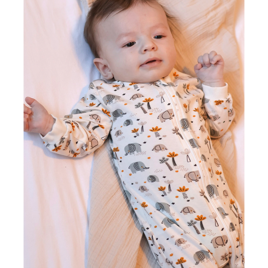 Pyjama Modal Éléphants 0-30mois