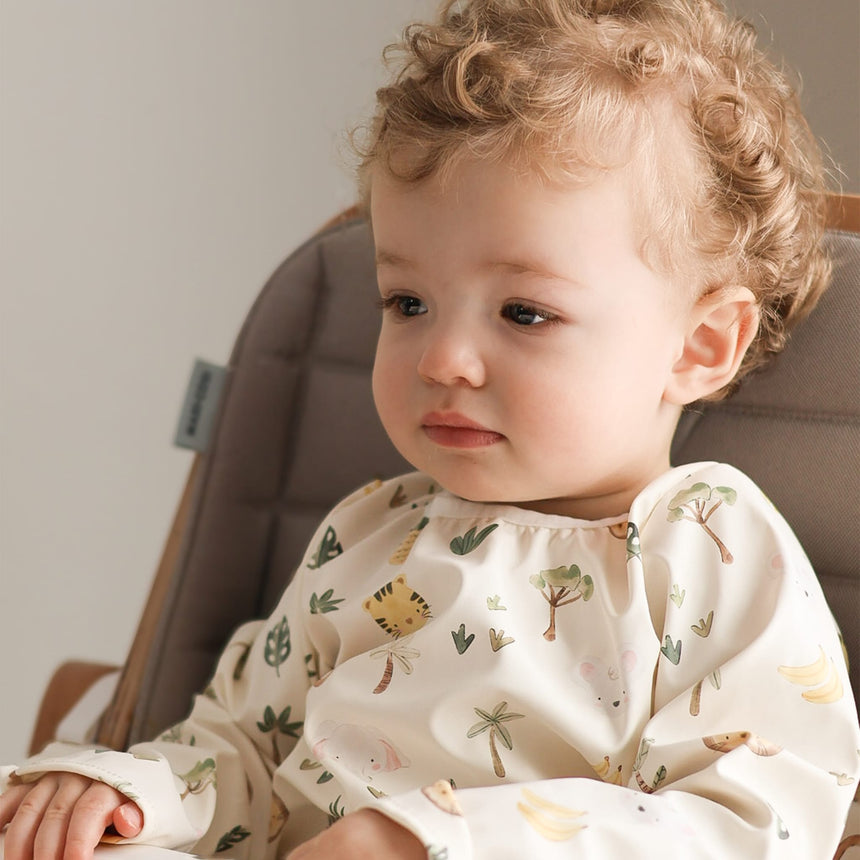 Bavoir Manches Longues Jungle 0-36mois-Origami-ORG-BAV00069-CLÉMENT