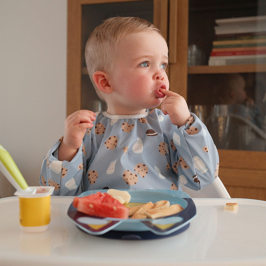 Bavoir Manches Longues Biscuits 0-36mois-Origami-ORG-BAV00070-CLÉMENT