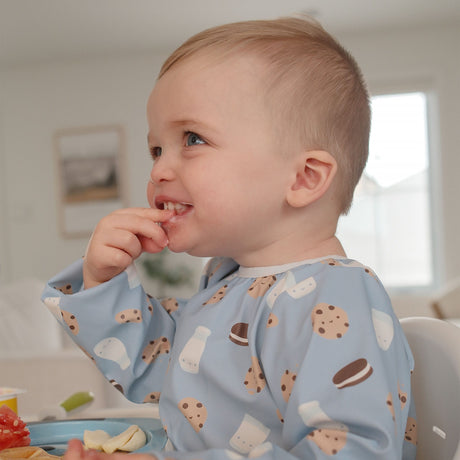 Bavoir Manches Longues Biscuits 0-36mois-Origami-ORG-BAV00070-CLÉMENT