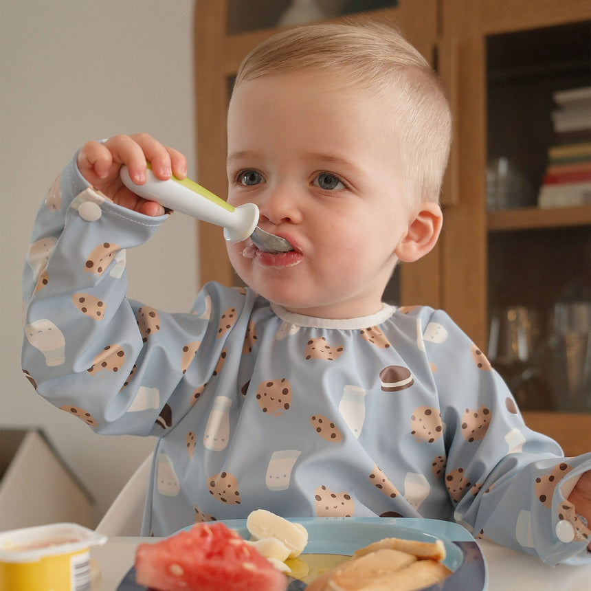 Bavoir Manches Longues Biscuits 0-36mois-Origami-ORG-BAV00070-CLÉMENT