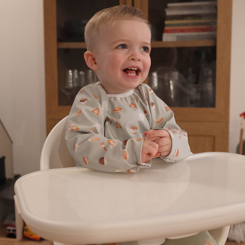 Bavoir Manches Longues S'mores 0-36mois-Origami-ORG-BAV00072-CLÉMENT