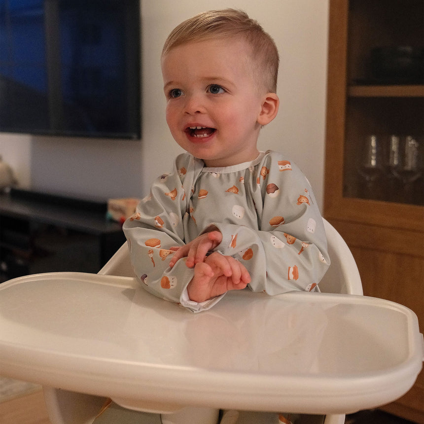 Bavoir Manches Longues S'mores 0-36mois-Origami-ORG-BAV00072-CLÉMENT